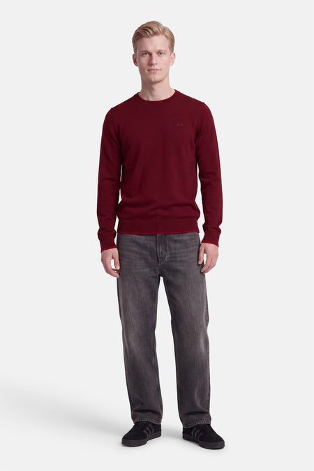 Pull O-hals - rood