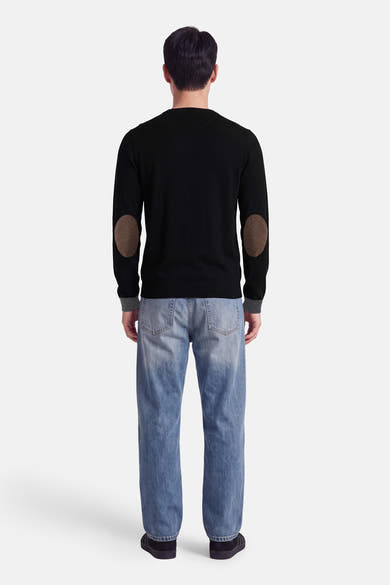 Pull col O - noir