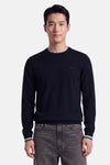 Pull O-hals - blauw