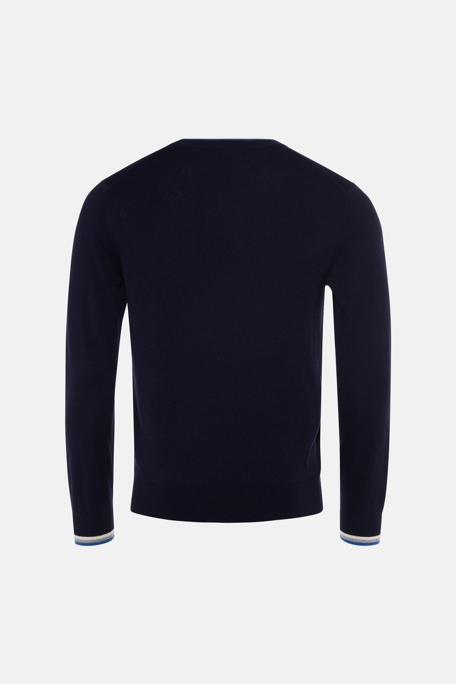 Pull O-hals - blauw
