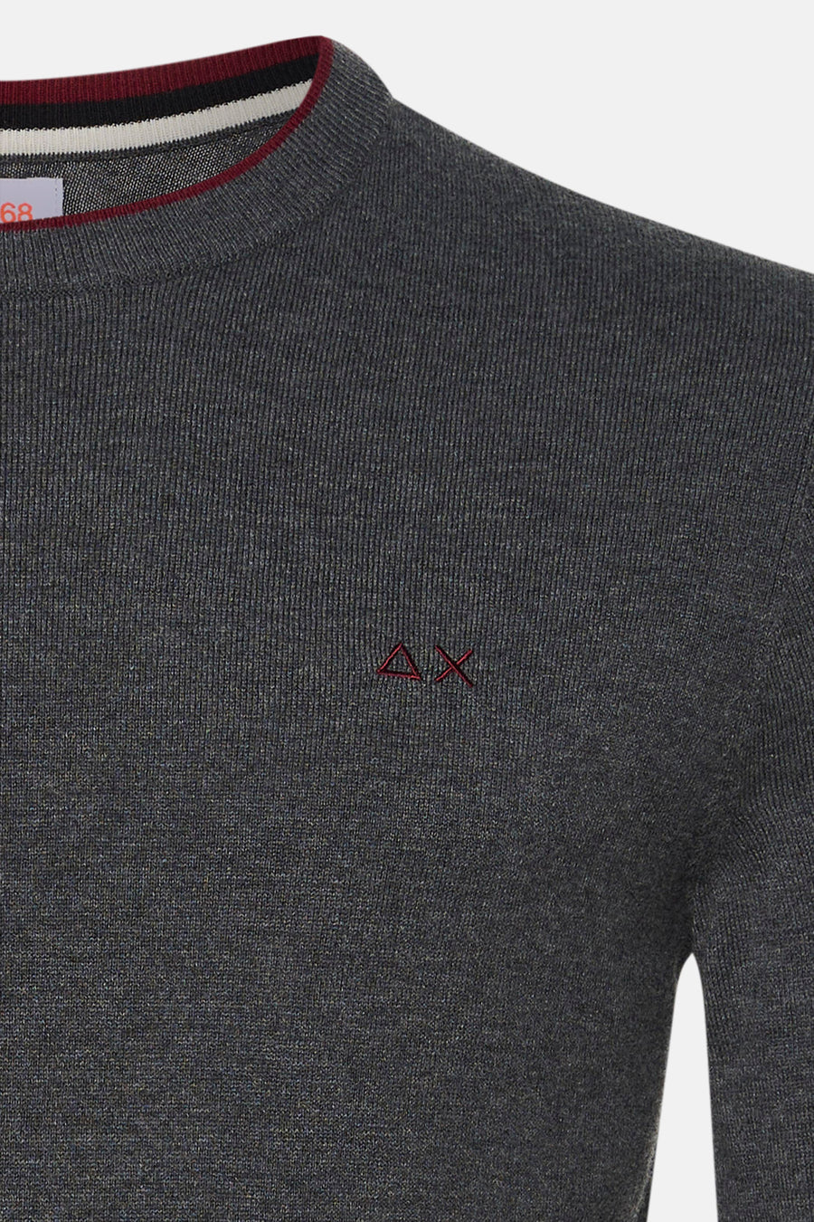 Pull O-hals - grijs