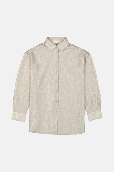 Hemd met lange mouwen - beige