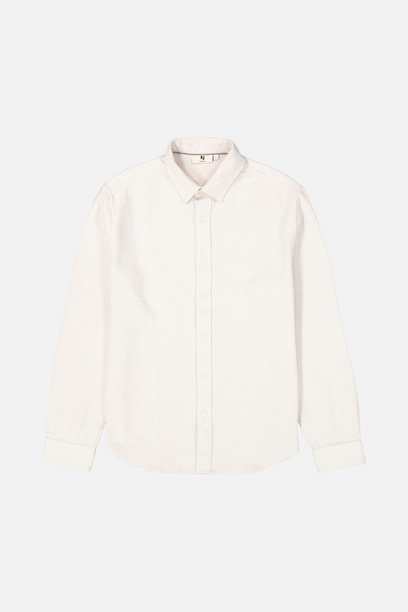 Hemd met lange mouwen - beige