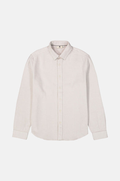 Hemd met lange mouwen - beige
