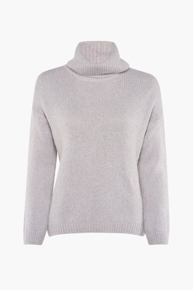 Pull col V Gris - AMELIE ET AMELIE