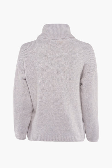 Pull col V Gris - AMELIE ET AMELIE