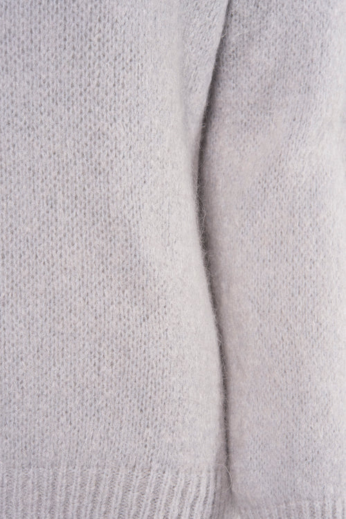 Pull col V Gris - AMELIE ET AMELIE
