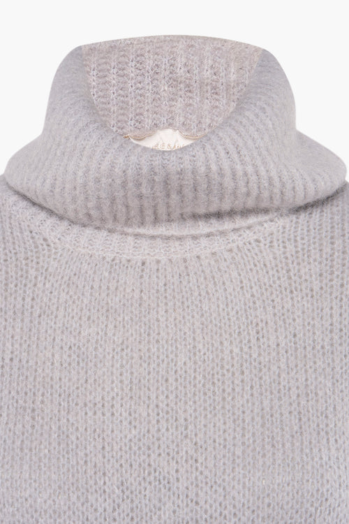 Pull col V Gris - AMELIE ET AMELIE