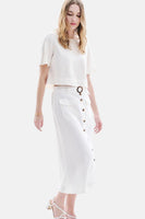 Jupe 3/4 Blanc - CAROLL