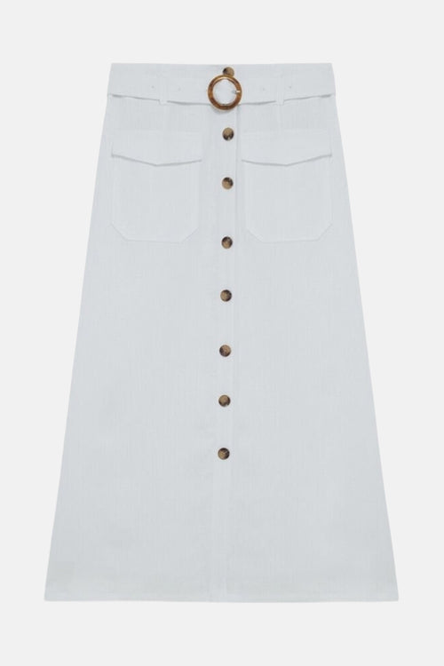 Rok 3/4 Wit - CAROLL