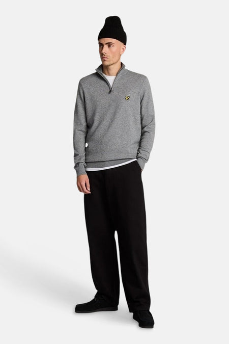 Trui met rolkraag grijs - LYLE & SCOTT