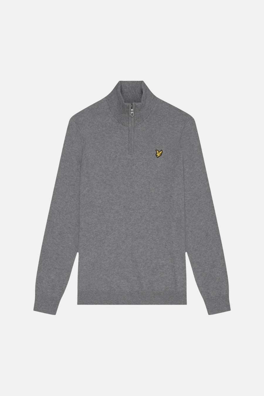 Pull col roulé gris - LYLE & SCOTT