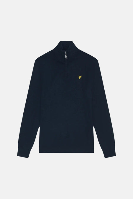 Trui met rolkraag blauw - LYLE & SCOTT