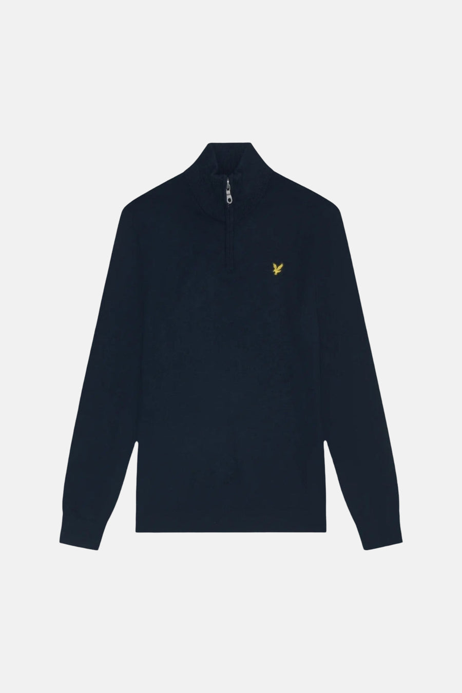 Pull col roulé bleu - LYLE & SCOTT