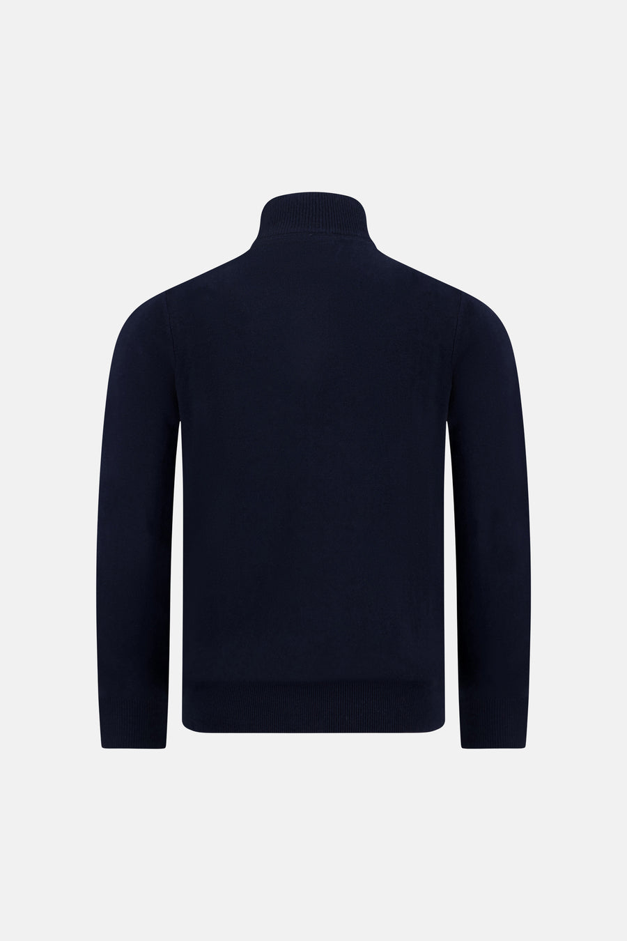 Pull col roulé bleu - LYLE & SCOTT