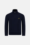 Pull col roulé bleu - LYLE & SCOTT