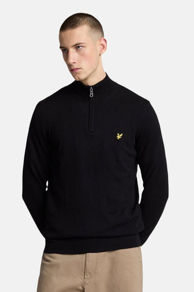Pull col roulé Noir - LYLE & SCOTT