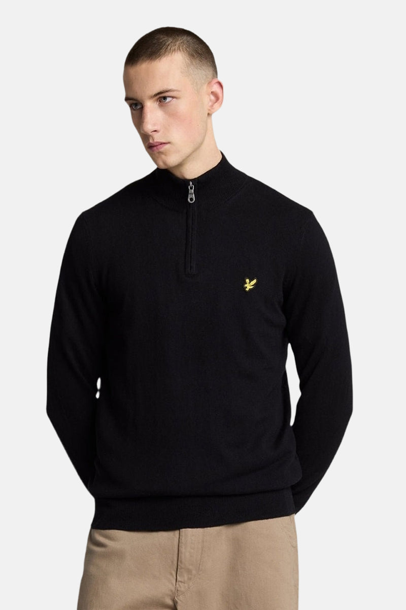 Pull met rolkraag - zwart