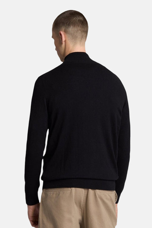 Pull met rolkraag - zwart