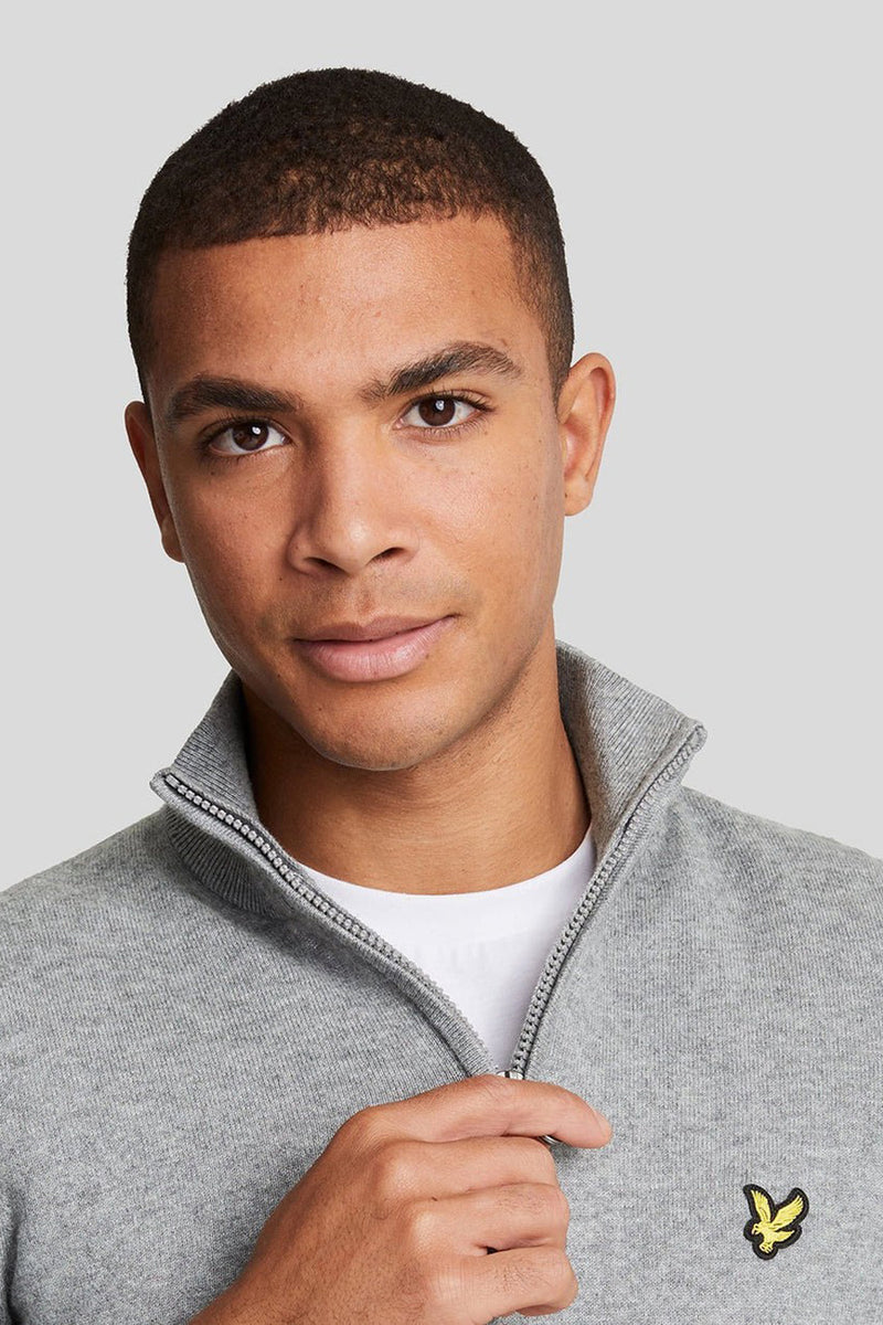 Pull à col roulé - gris