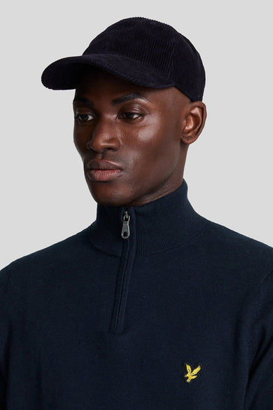 Pull met rolkraag - blauw