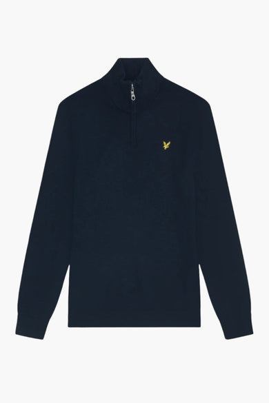 Pull met rolkraag - blauw