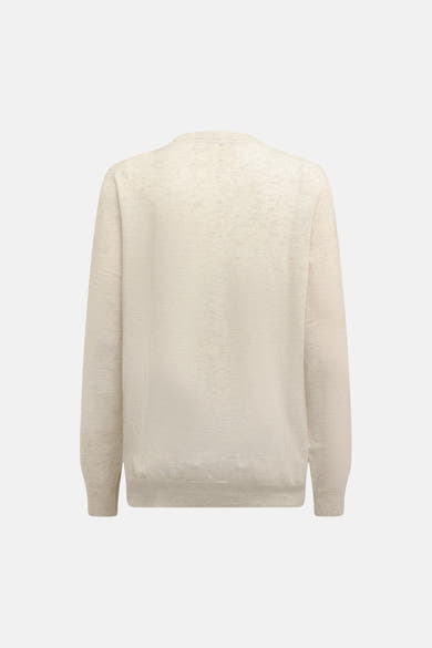 Pull col O - Beige