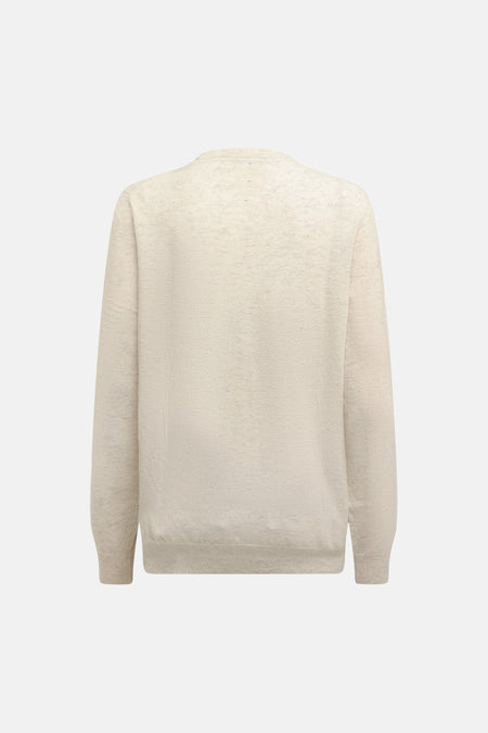 Pull col O - Beige