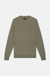 Pull col O - Kaki