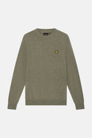Pull col rond beige - LYLE & SCOTT