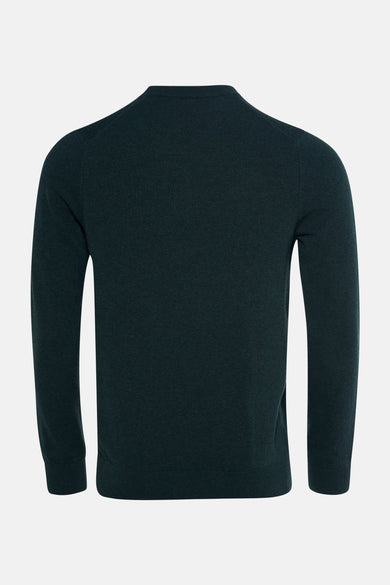 Pull met ronde hals - Groen