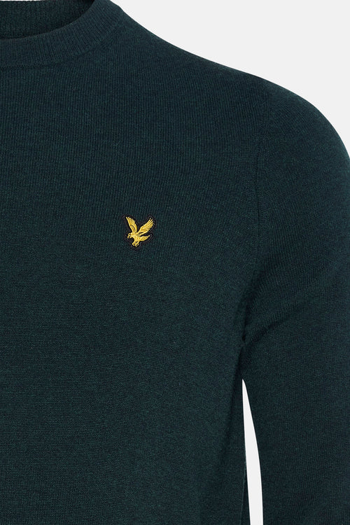 Pull à col rond - Vert