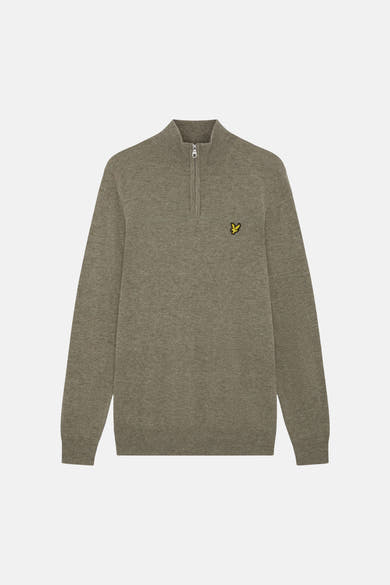 Pull col roulé beige - LYLE & SCOTT