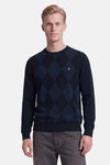 Pull O-hals - blauw