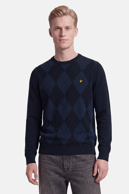 Pull O-hals - blauw