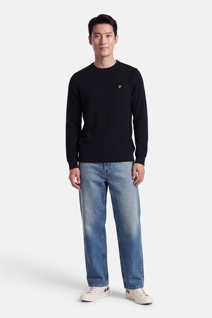 Pull O-hals - blauw