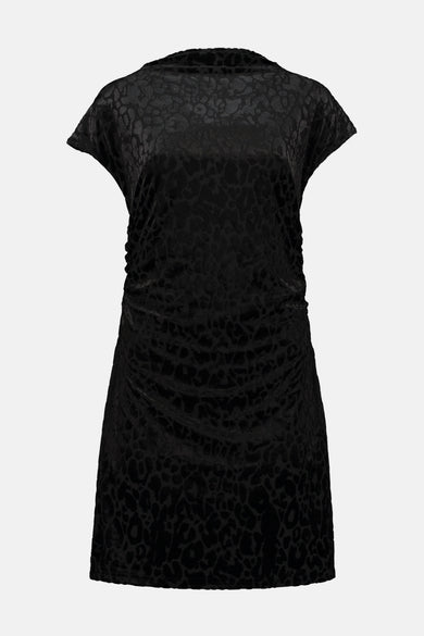 Kleedje met korte mouwen - zwart