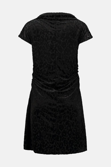 Kleedje met korte mouwen - zwart