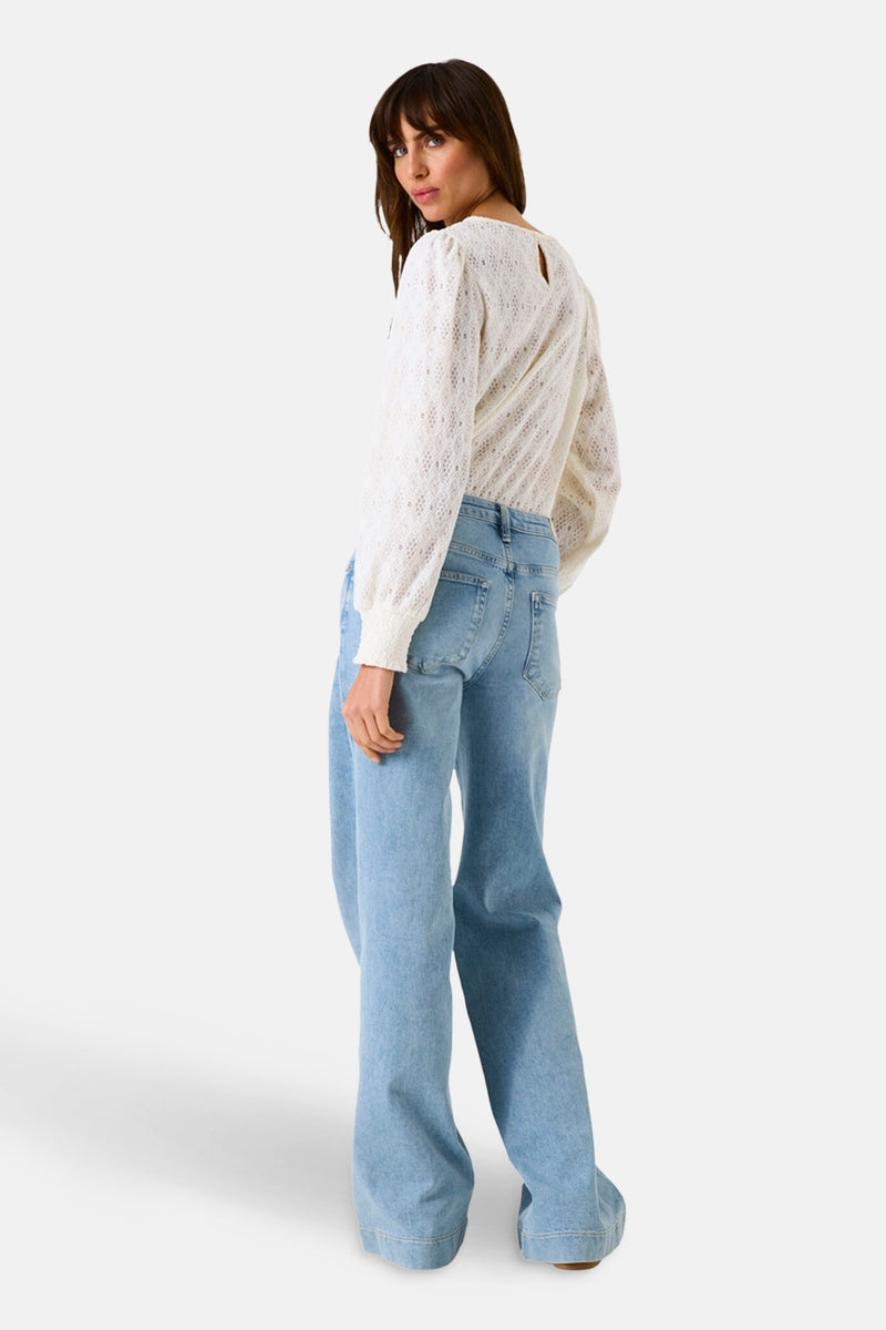 Blouse (lange mouwen) wit - GARCIA