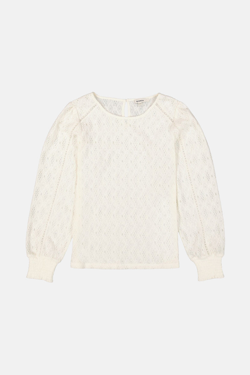 Blouse (lange mouwen) wit - GARCIA