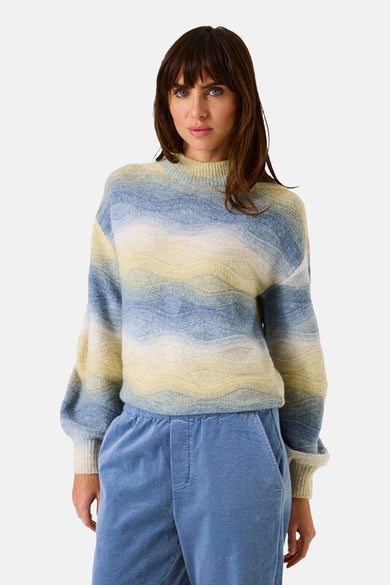 Trui met ronde hals multicolor - GARCIA