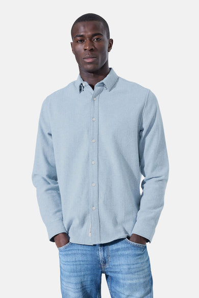 Hemd (lange mouwen) blauw - GARCIA