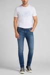 Jeans tapered - MID BLUE DENIM
