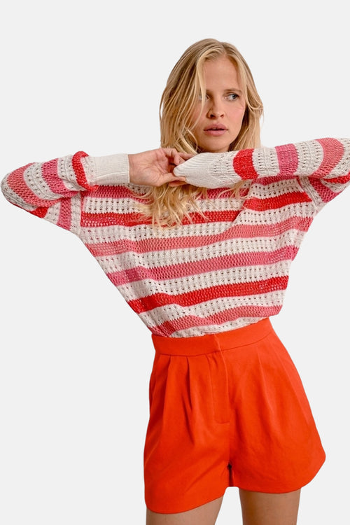 Trui met ronde hals Multicolor - Molly Bracken