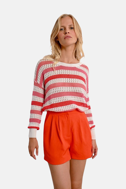Trui met ronde hals Multicolor - Molly Bracken