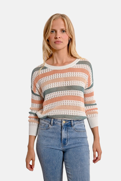 Trui met ronde hals Multicolor - Molly Bracken