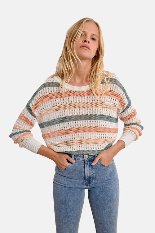 Trui met ronde hals Multicolor - Molly Bracken