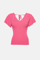 T-shirt met korte mouwen - roze