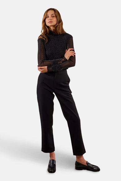 T-shirt met lange mouwen - zwart