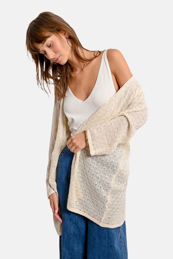 Gilet OFF WHITE DENIM - Molly Bracken